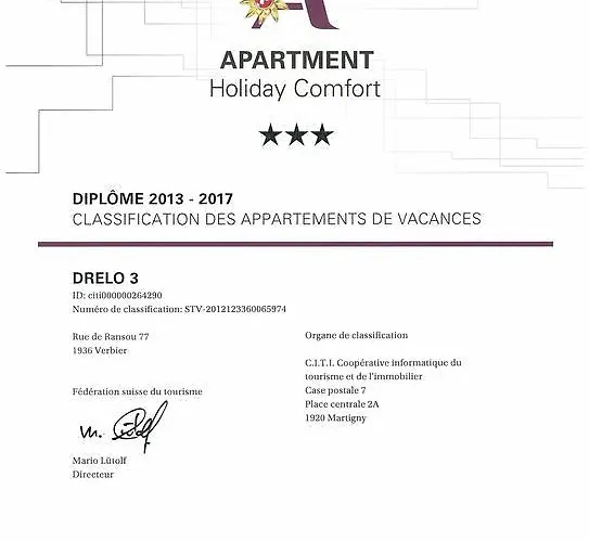 Apartamento Drelo 3 Verbier